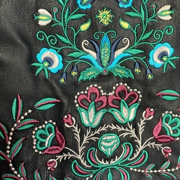 Desigual Woman Synthetic Acougué Black Vegan Leather Skirt, Size 38. - Picture 6 of 16